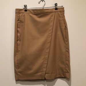 Banana Republic Wrap-Style Pencil Skirt